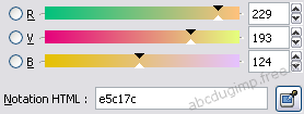 couleur d'arrière plan